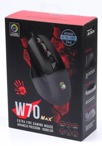 Фото: Миша Bloody W70 Max Stone Black № 19 | KTC