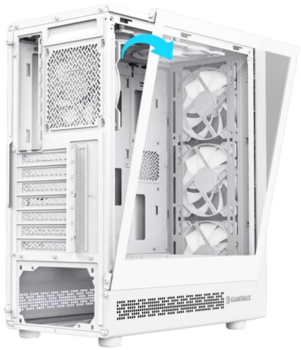 Корпус Gamemax Starlight 2 AW White with window (Starlight 2AW)