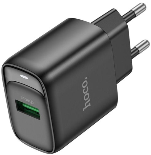 Зарядний пристрій Hoco C140A Smart 18W Black (6942007627788)