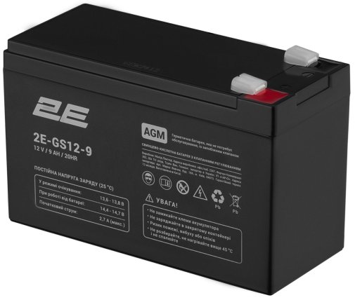 Батарея для ДБЖ 2E GS 12V 9Ah AGM (2E-GS12-9)