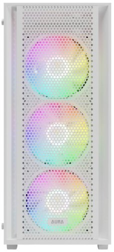 Корпус Gamdias Aura GC2 Elite WH ARGB White with window (4711514500622)