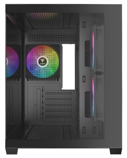 Фото: Корпус Gamdias Aura GC10M ARGB Black with window (4711514502329) № 15 | KTC
