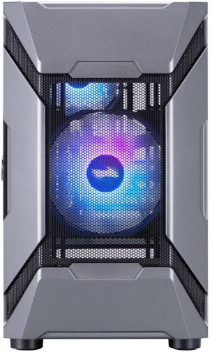 Корпус 1stPlayer D3-A-BK-1F7-14-1F7 Black with window