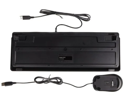 Фото: Комплект клавіатура+миша A4tech F1512 Black № 14 | KTC