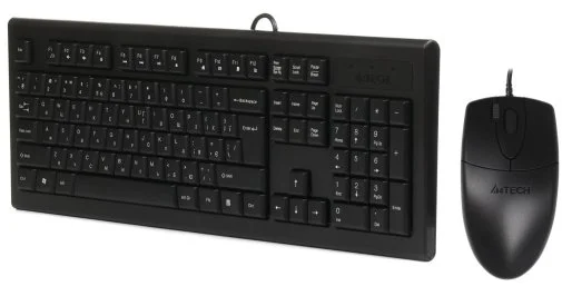 Фото: Комплект клавіатура+миша A4tech KRS-8520D Black № 14 | KTC