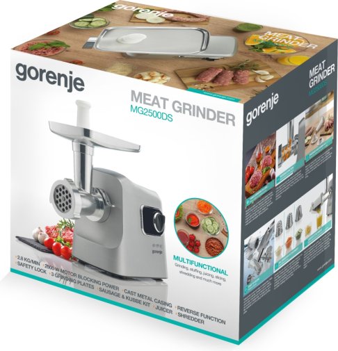 Електром'ясорубка Gorenje MG2500DS (744167)