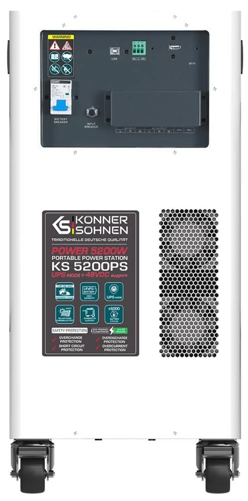 Фото: Зарядна станція Konner & Sohnen KS 5200PS 5200W 5120Wh № 12 | KTC