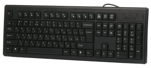 Фото: Клавіатура A4tech KRS-83 USB Black № 9 | KTC