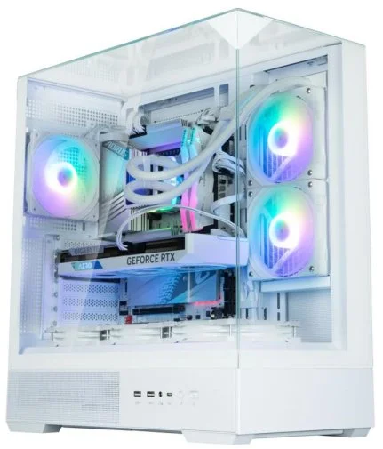 Фото: Корпус Zalman P40 Prism White with window (P40PRISMWHITE) № 23 | KTC