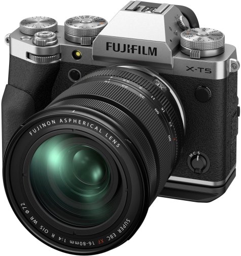Цифрова фотокамера Fujifilm X-T5 Silver kit XF 16-80 F4 (16939497)