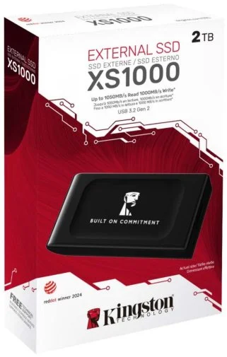 Фото: Зовнішній SSD-накопичувач Kingston XS1000 2TB Black (SXS1000/2000GA) № 6 | KTC