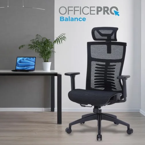 Фото: Крісло OfficePro Balance OC620 Black (OC620-B-B-B) № 23 | KTC