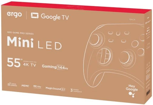 Фото: Телевізор MiniLED Ergo 55MQ95 (Smart TV, Wi-Fi, 3840x2160) № 16 | KTC