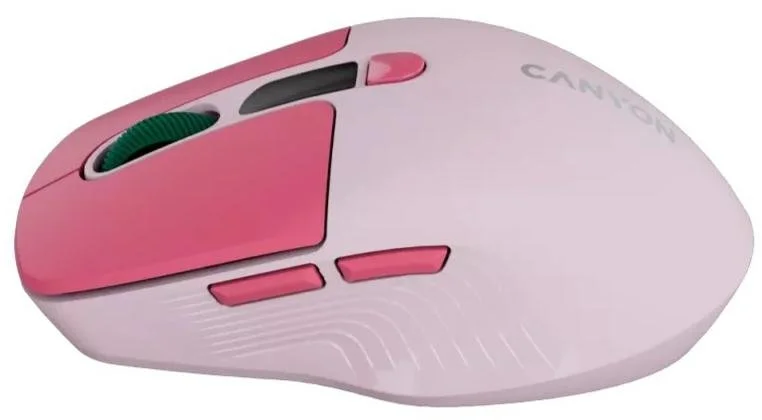 Фото: Миша Canyon MW-26 LCD Silent Dual Mode Wireless Pink (CNS-CMSW26P) № 18 | KTC