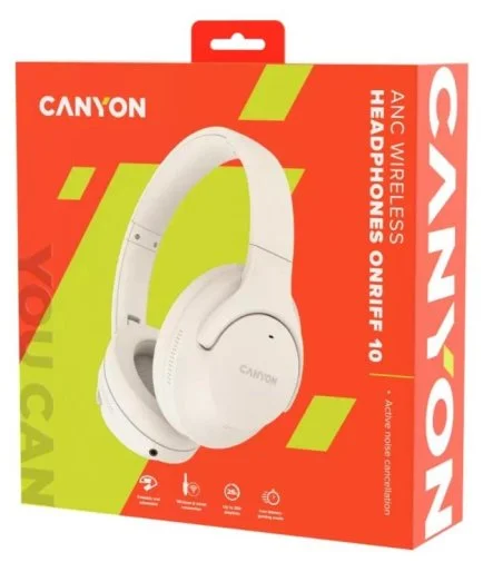 Фото: Навушники Canyon OnRiff 10 Beige (CNS-CBTHS10BG) № 12 | KTC