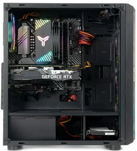 Фото: Персональний комп'ютер ARTLINE Gaming X37 (X37v64) - Intel Core i5 i5-12400F / 16 ГБ DDR4 / PCI-E SSD 1 ТБ / Nvidia / GeForce RTX 5060, 8 ГБ / Intel H610 / 600 Вт № 8 | KTC