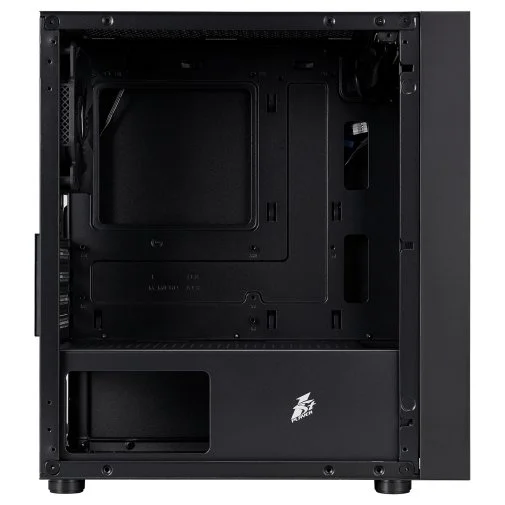 Фото: Корпус 1stPlayer B5-M-BK-3F Black with window № 15 | KTC
