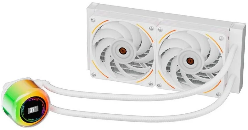 Фото: Система рідинного охолодження 1stPlayer CC-240 White (CC-240-WH) № 7 | KTC