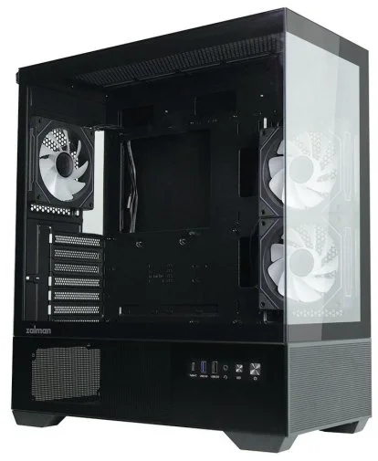 Фото: Корпус Zalman Chronix Black with window (CHRONIXBLACK) № 6 | KTC