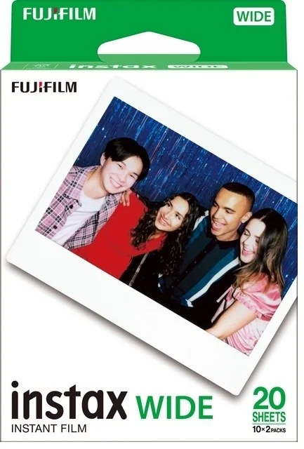 Фото: Фотопапір Fujifilm INSTAX WIDE GLOSSY 108х86мм 2х10шт (16899922) № 4 | KTC