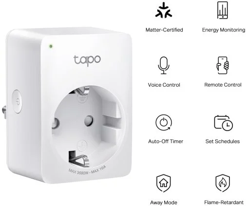 Фото: Смарт розетка TP-Link Tapo P110M № 5 | KTC