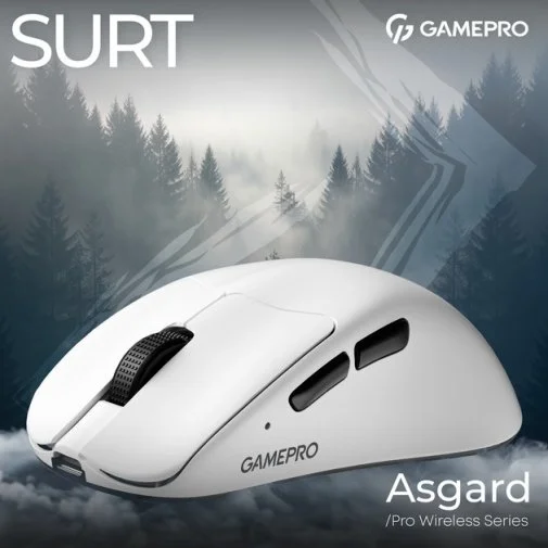 Фото: Миша GamePro Asgard Surt WL/BT/USB White (GM017W) № 22 | KTC