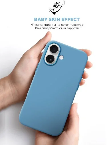 Фото: Чохол ArmorStandart for Apple iPhone 16 - ICON2 Case Capri Blue (ARM79628) № 17 | KTC