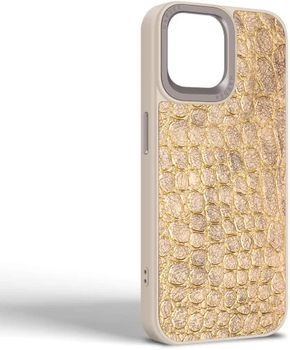 Фото: Чохол Harder for Apple iPhone 15 - Crocosaur Titanium (ARM76699) № 5 | KTC