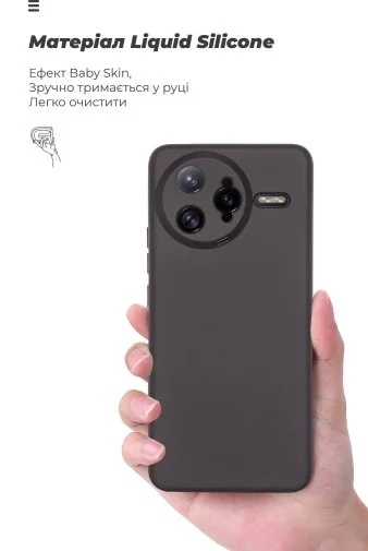 Фото: Чохол ArmorStandart for Poco F7 Ultra - Icon Camera cover Black (ARM85217) № 15 | KTC