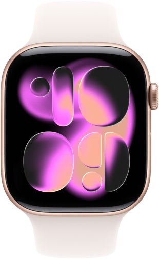 Смарт годинник Apple Watch Series 11 GPS - 42mm Rose Gold Aluminium Case with Light Blush Sport Band - S/M (MEU04)