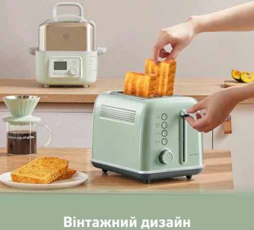 Фото: Тостер BUYDEEM DT620E Cozy Greenish (DT620E-CG/EU) № 17 | KTC