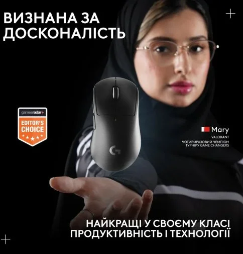 Фото: Миша Logitech G Pro X Superlight 2 Dex Wireless Black (910-007357) № 24 | KTC