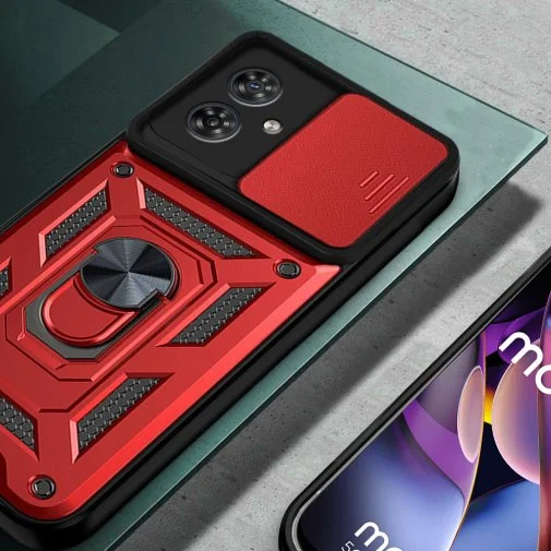 Фото: Чохол BeCover for Motorola G55 - Military Red (713059) № 10 | KTC
