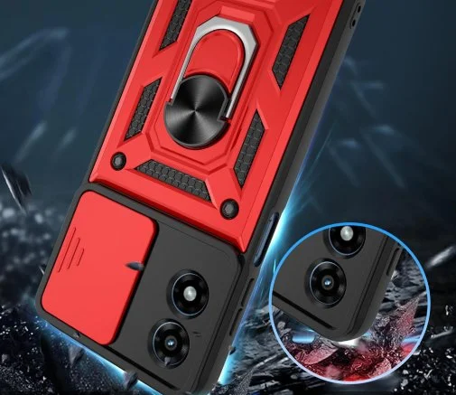 Фото: Чохол BeCover for Motorola G04/G04s - Military Red (713065) № 5 | KTC
