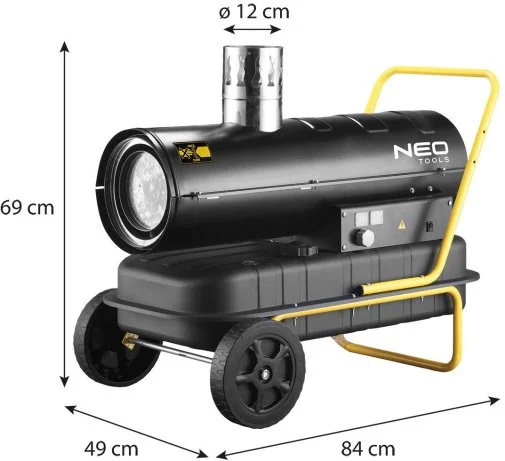Фото: Теплова гармата Neo Tools 90-086 № 25 | KTC