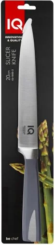 Фото: Ніж кухонний слайсерний IQ Be Chef 20cm Gray (IQ-11000-3) № 11 | KTC