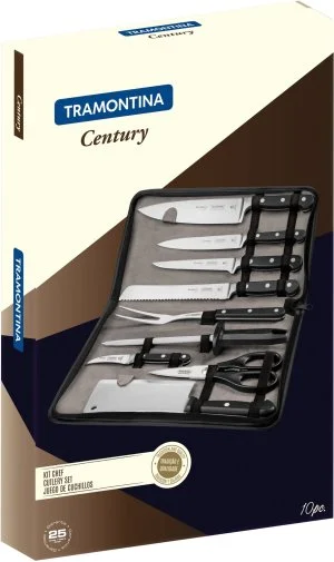 Фото: Набір ножів Tramontina CENTURY Gift 10pcs Black (24099/021) № 13 | KTC