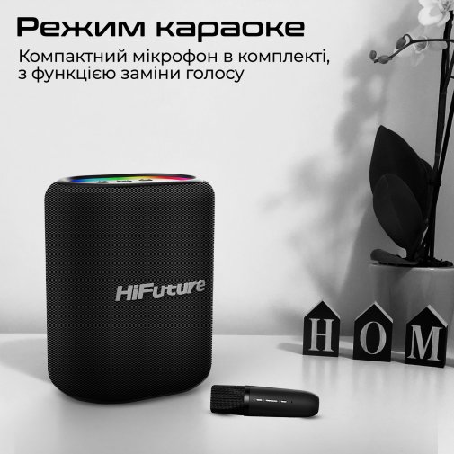 Акустика для вечірок HiFuture Vocalist100 Black (6972576181732)