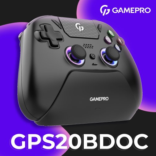 Геймпад GamePro GPS20BDOC Wireless Black