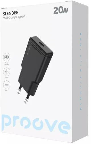 Фото: Зарядний пристрій Proove Slender 20W Black (WCSS20010001) № 10 | KTC