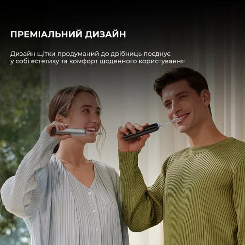 Фото: Електрична зубна щітка Mova Fresh Pro Black + Travel case (ATB15A-BK) № 22 | KTC