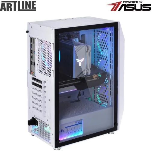 Фото: Персональний комп'ютер ARTLINE Gaming X46WHITE (X46Whitev41) - AMD Ryzen 5 5600X / 32 ГБ DDR4 / PCI-E SSD 1 ТБ / AMD / Radeon RX 9060 XT, 8 ГБ / AMD B550 / 600 Вт № 28 | KTC