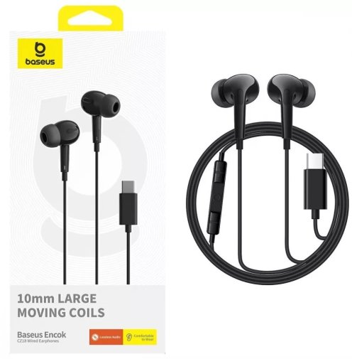 Гарнітура Baseus Encok CZ18 Black (A00170100113-Z1)