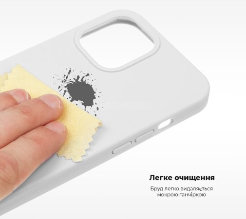 Чохол Original for Apple iPhone 13 Pro - Silicone Case Chalk Pink (ARM60956)