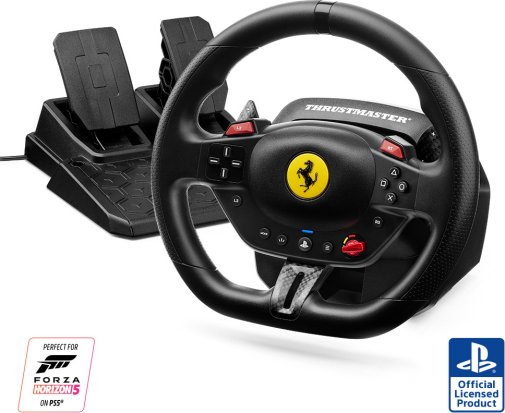 Кермо Thrustmaster T98-P Ferrari 296 GTB з педалями для PC/PS4/PS5