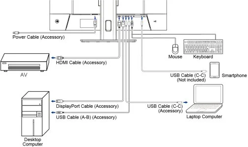 Фото: Монітор iiyama ProLite XB3294UHSCP-B1 Black - 31.5" VA / 3840×2160 / 60 Гц / Adaptive Sync / Pivot / HAS № 26 | KTC