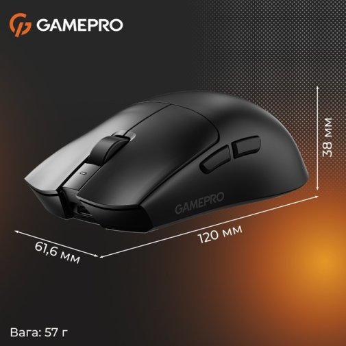 Миша GamePro Genesis Wizard GM160B Wireless