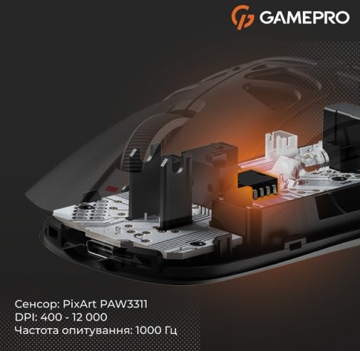 Миша GamePro Genesis Spider GM870B Wireless