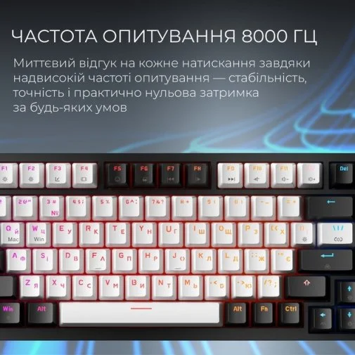 Фото: Клавіатура GamePro Genesis Asgard Valhalla Max MK160B Magnetic Switches (MK160B MAX) № 32 | KTC