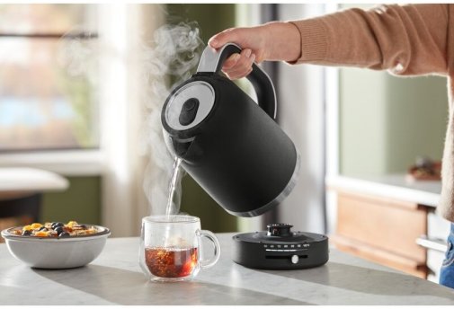 Електрочайник KitchenAid Variable Temperature Kettle 1.7L 5KEK1701 Volcano Black (5KEK1701EBK)